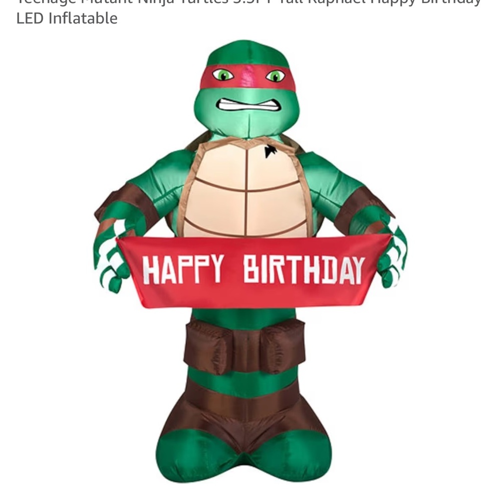 Teenage Mutant Ninja Turtles Raphael Inflatable